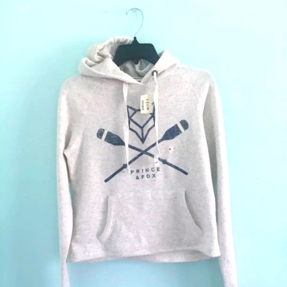 Aeropostale Fox cropped hoodie
